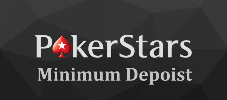 Pokerstars minimum deposit